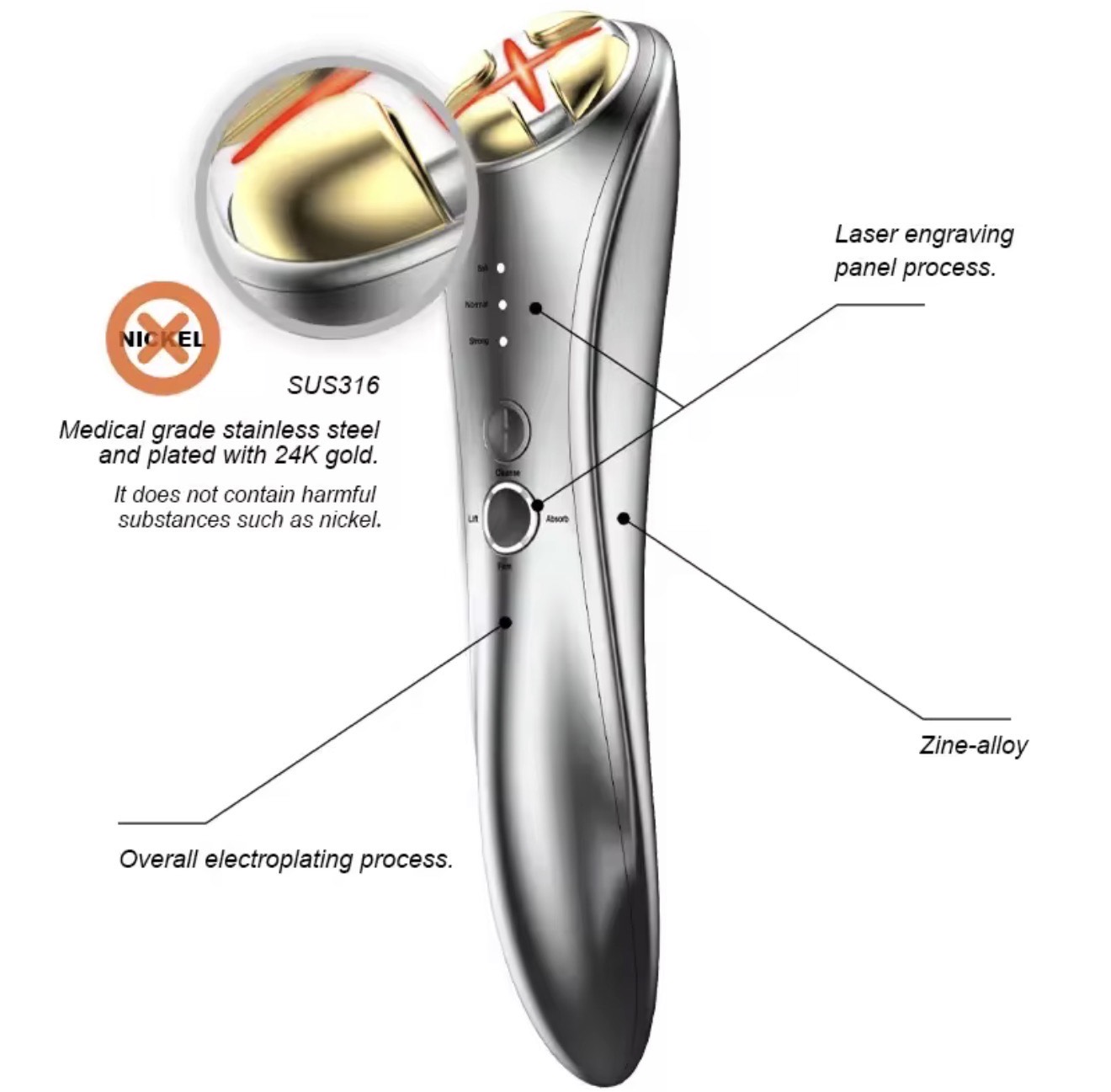 RF&EMS Skin Renewal Device for Firming, Lifting & Anti-Aging - Image 7