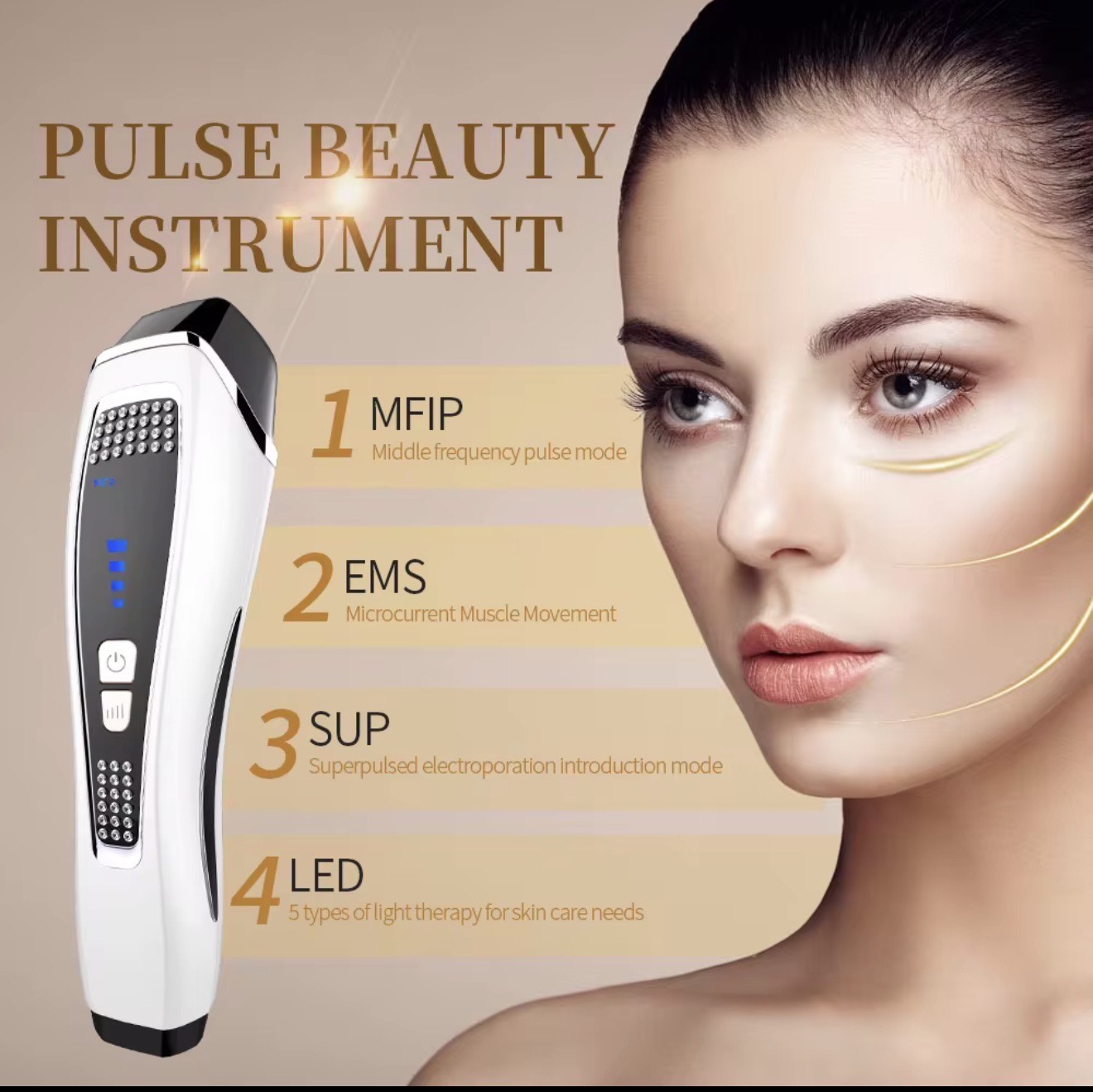 Pulse Facial Tightening Device For Perfect Skin Care - Image 6
