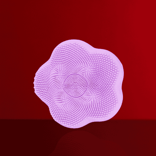 Flower Facial Cleansing Brush for Deep Pore Cleaning & Gentle Exfoliation - Image 3