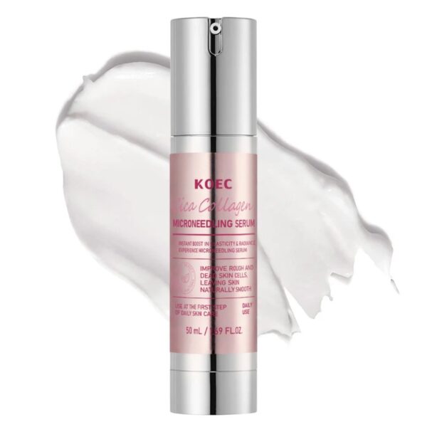 KOEC Cica Collagen Microneedling Serum – Repair & Radiance Booster with Niacinamide + Centella + Collagen