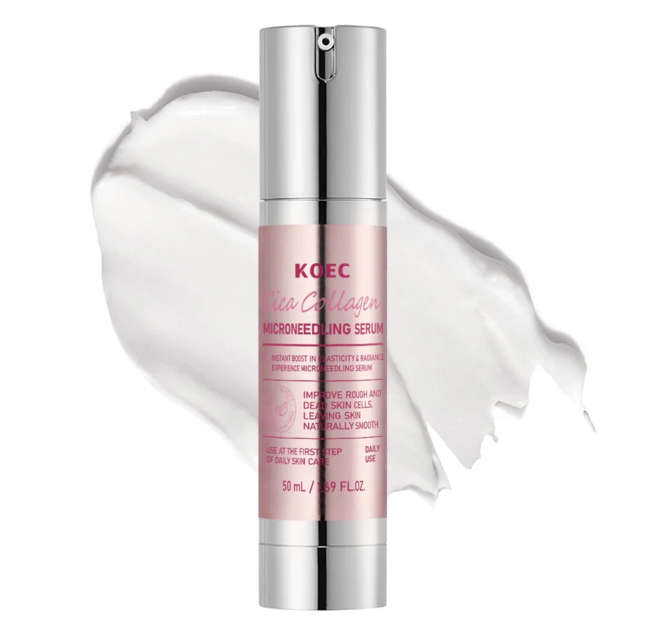 KOEC Cica Collagen Microneedling Serum – Repair & Radiance Booster with Niacinamide + Centella + Collagen