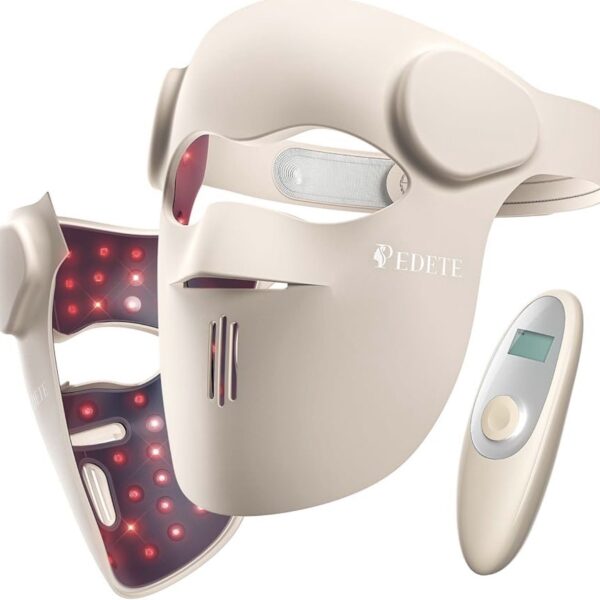 Beautizen 3D Wireless LED Light Therapy Face Mask – 7 Color Rejuvenation for Anti-Aging, Acne & Skin Renewal