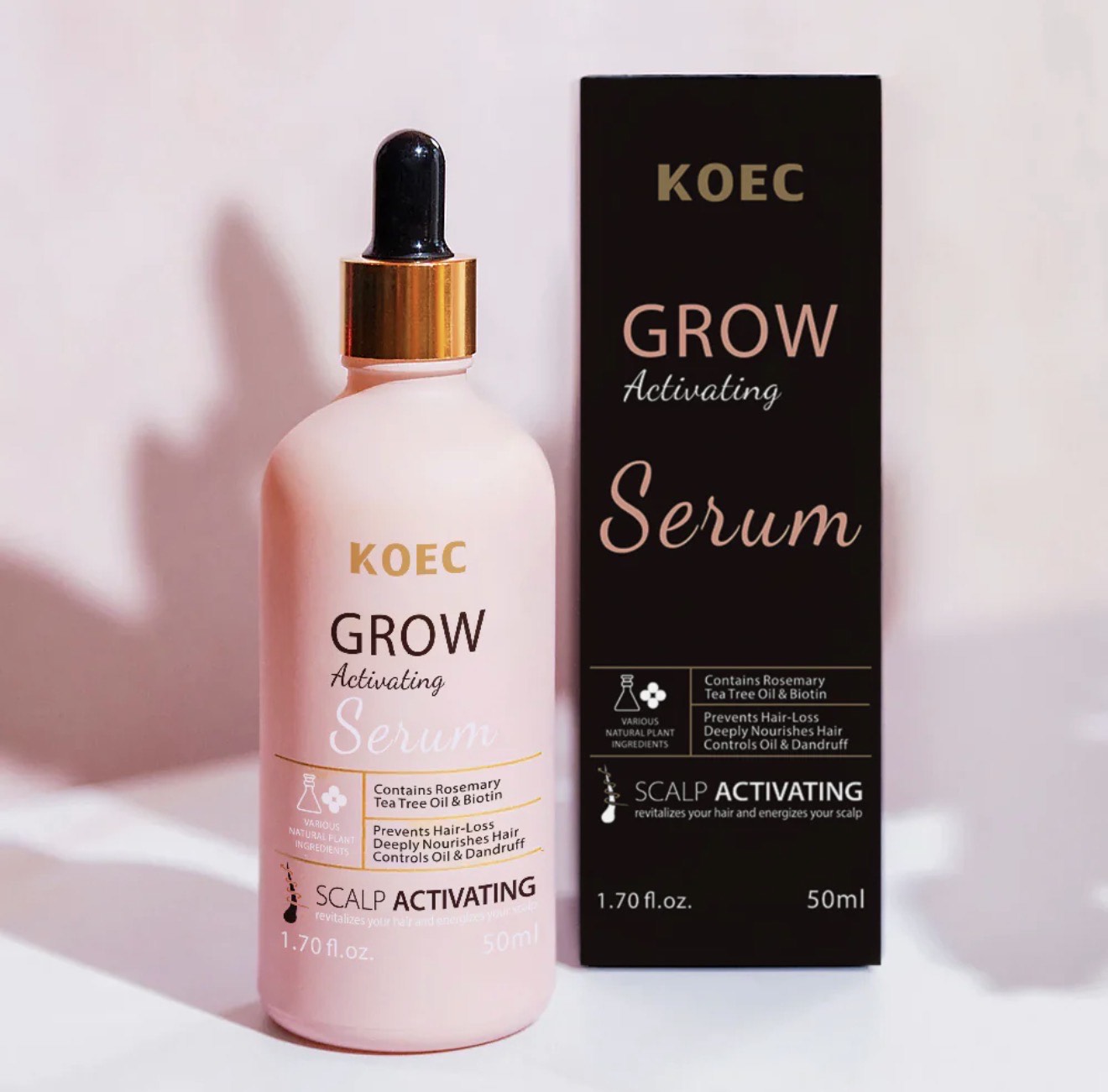 KOEC Grow Activating Serum – Scalp Activating Hair Growth Serum (50ml) - Image 5