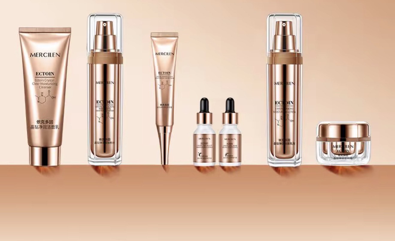 Korean Skincare Crystal Diamond Elastic Beauty Seven-Piece Set