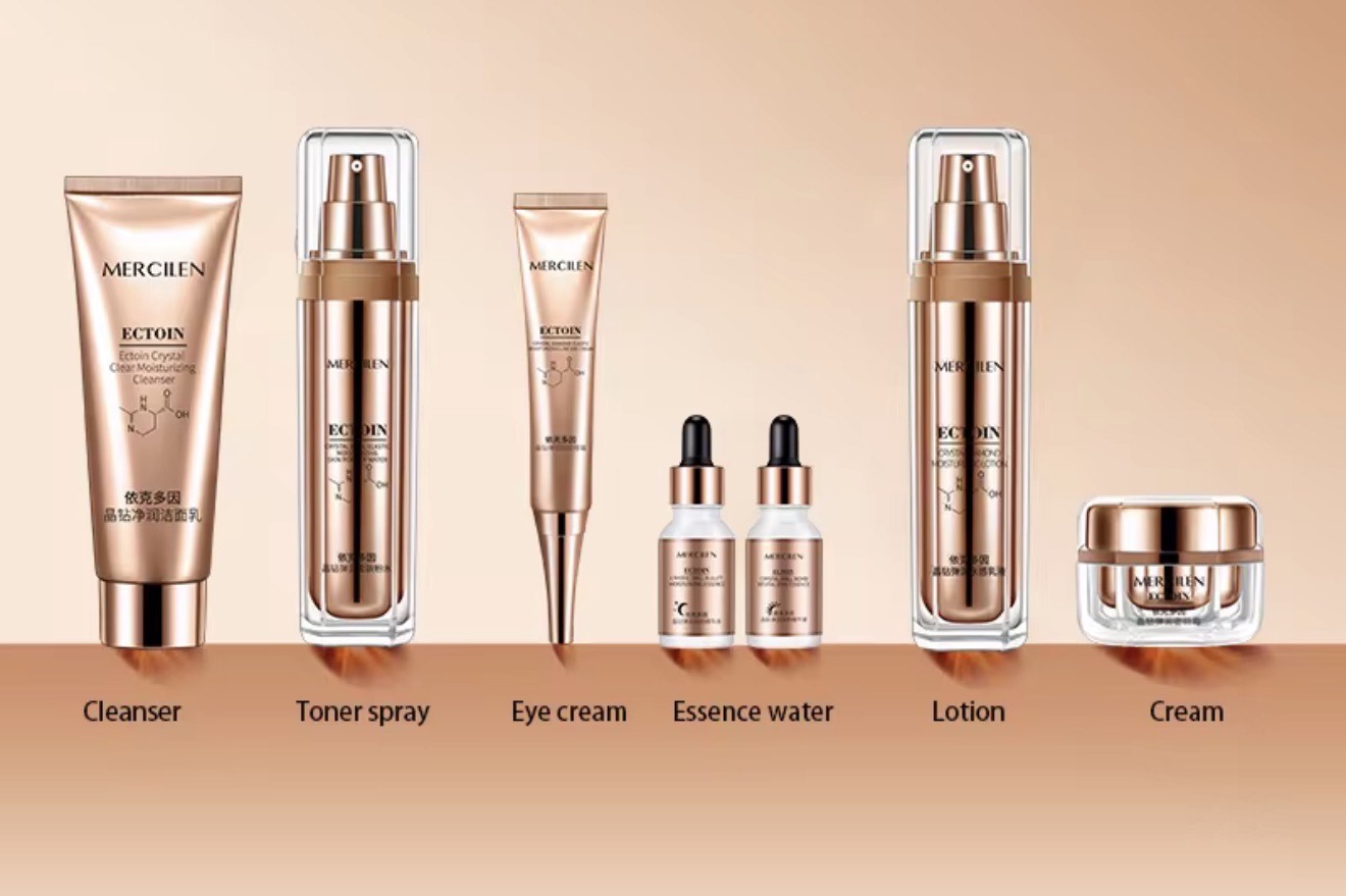 Korean Skincare Crystal Diamond Elastic Beauty Seven-Piece Set - Image 2