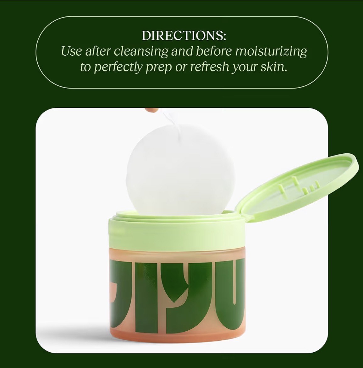 JiYu Toning & Brightening Face Pads - Image 2