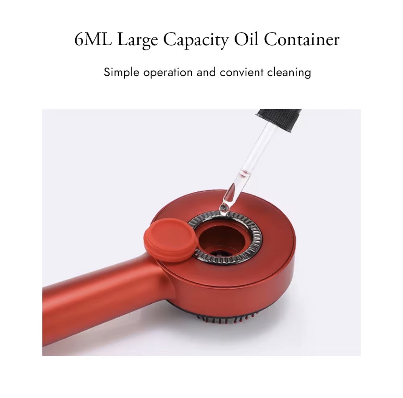 Premium LED & Oil‑Dispensing Scalp Massage Brush – Stimulate Growth & Scalp Health - Image 5